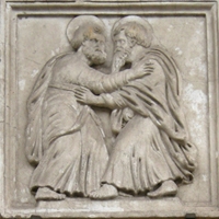Last embrace of Peter and Paul