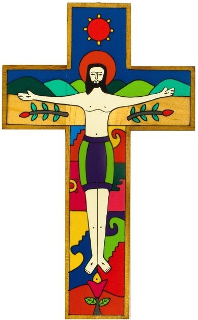 Cross 4/33 Crucified Christ 25cm