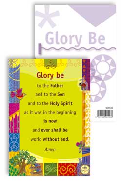 Glory Be To the Father - pack of 25 PrayerPosters cards