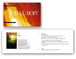 Joyful Hope  - bookletJoyful Hope  - Booklet