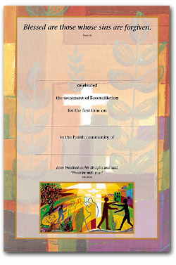 Reconciliation - Certificate No.1 - pack of 25
