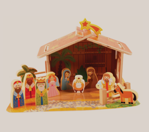 Nativity Set 89382 Children's Wood