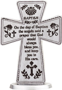 Cross 46553 Baptism Standing 3"