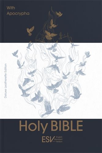 Bible ESV with Apocrypha, Anglicized Deluxe Leatherette Edition