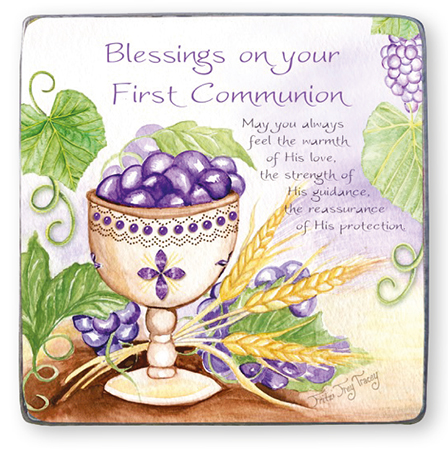 Plaque C46370 Artmetal Blessings on your Communion