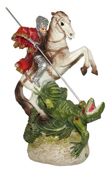 Statue St George 120412SG Resin