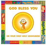 Card 90487 God Bless You On Your First Holy Communion Pack 5