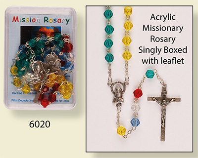 Rosary 6020 Missionary Acrylic