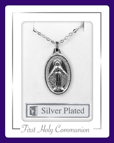 Necklet C68903 Miraculous Medal Sterling Silver