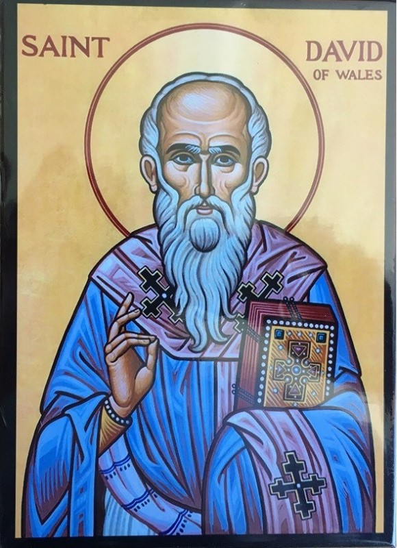 Icon 8/61 St David of Wales 