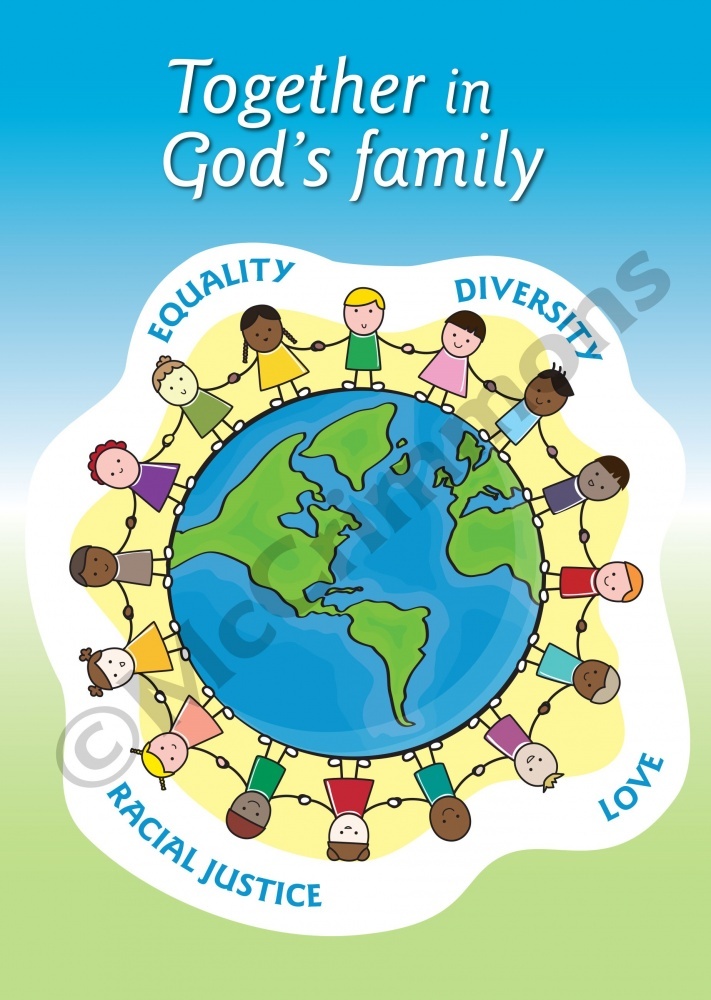Poster Together in God's Family PB2050A3L