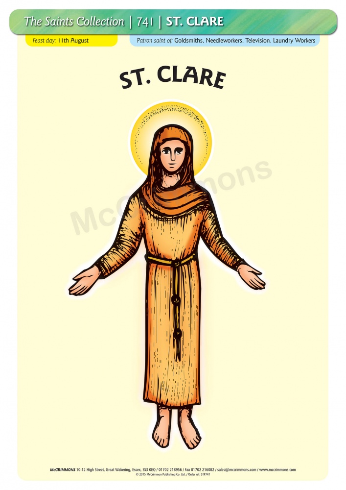 Poster STP741A3L St Clare
