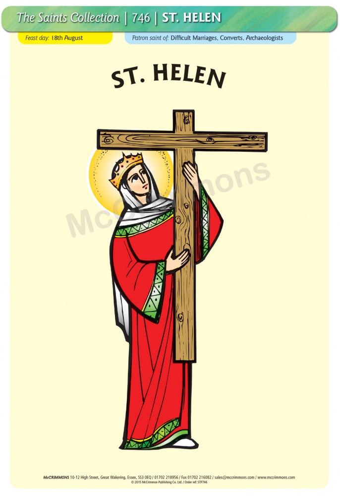 Poster STP746A3L St Helen A3 laminated