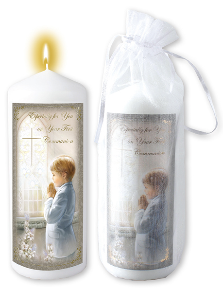 Candle C86520 Communion Boy