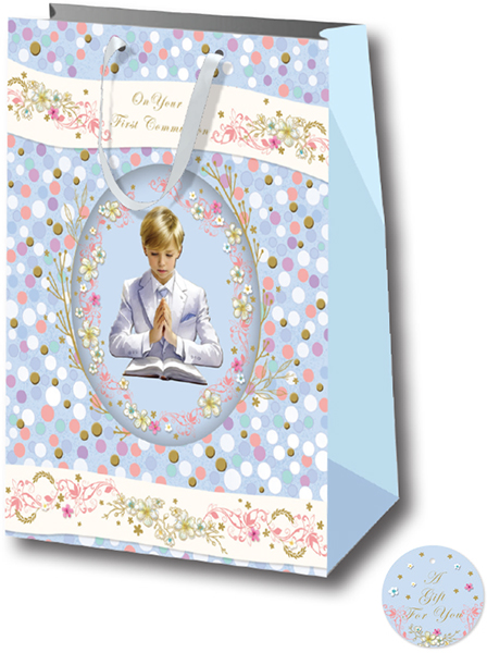 Gift Bag C50204 Communion Boy