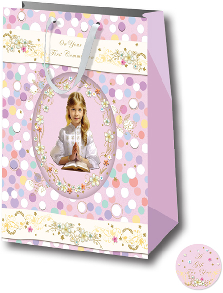 Gift Bag C50205 Communion Girl