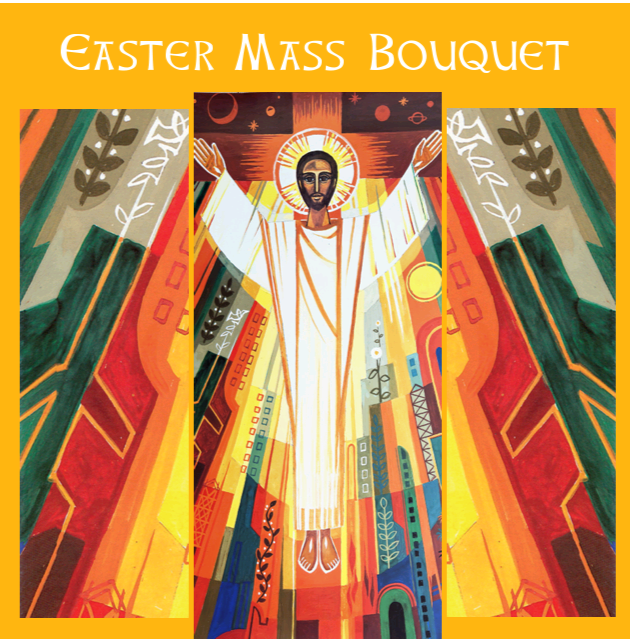 Card 91766 Easter Mass Bouquet Single