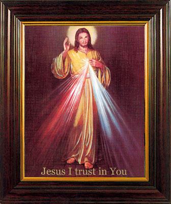Framed Picture 83201 Divine Mercy