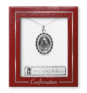 Necklet F6967 Miraculous Medal Confirmation