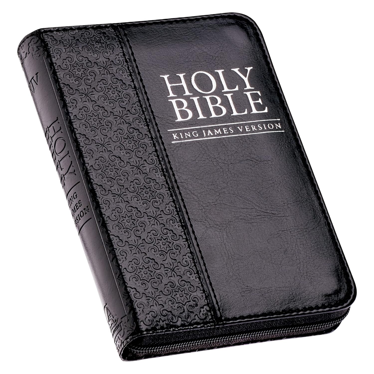 Bible KJV Mini Pocket Black with Zip