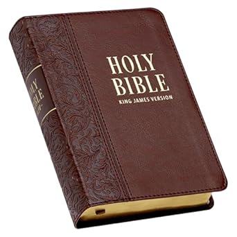 Bible KJV Large Print Compact Brwn