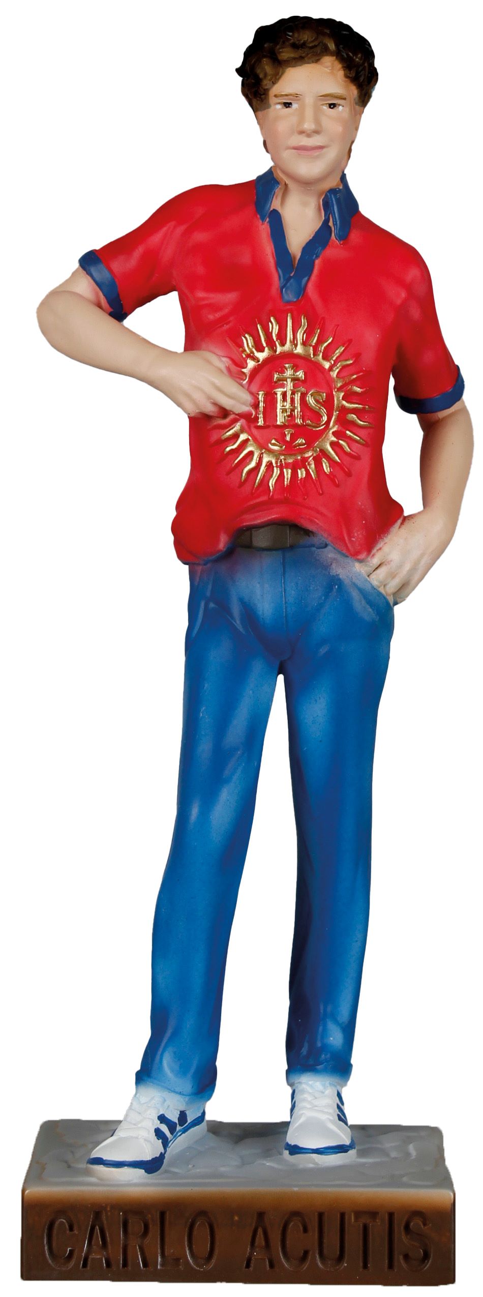 Statue 36850 Bl Carlo Acutis Resin