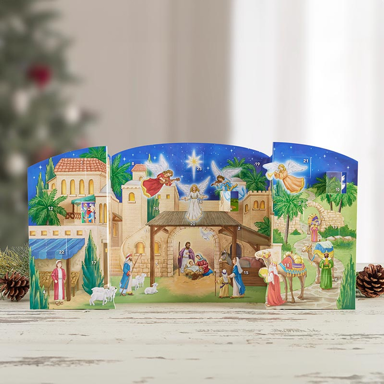 Calendar Advent P6019 Little Town of Bethlehem