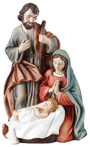 Nativity Set 89592 Resin Holy Family 8