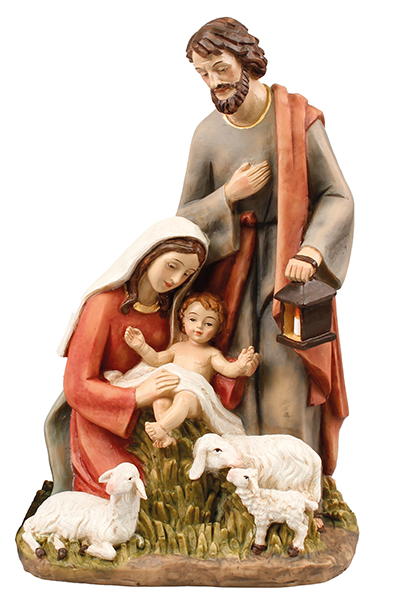 Nativity Set 89566 Resin Holy Family 9