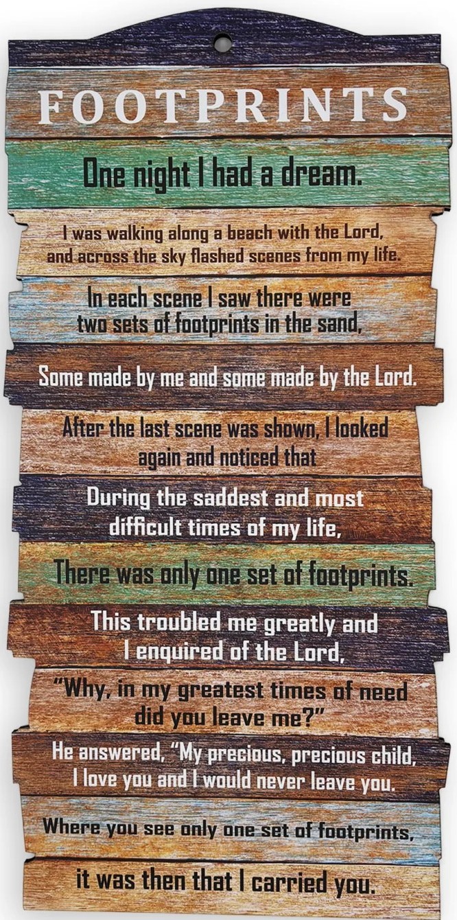 Plaque Footprints Potters House