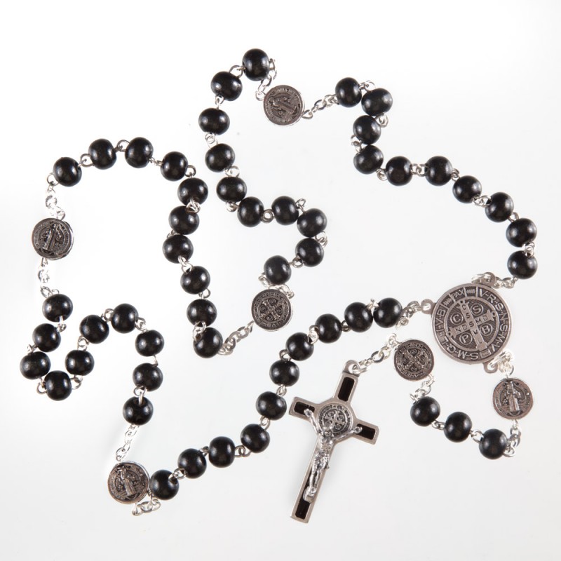 Rosary 150/46 Benedict Black