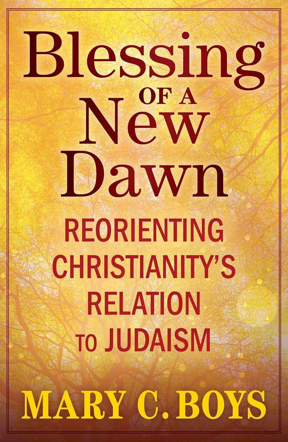 Blessing of a New Dawn Reoirienting Christianiy's Relation to Judaism