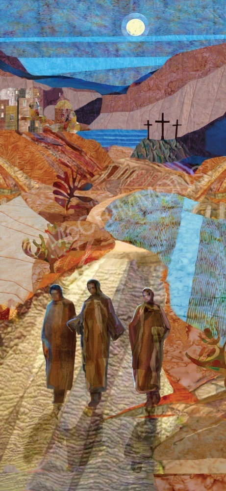 Poster Mtp926 Road to Emmaus A3 Laminated