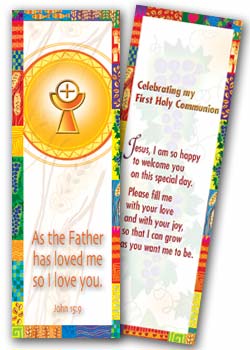 Communion - bookmark FHCB1 - pack of 25