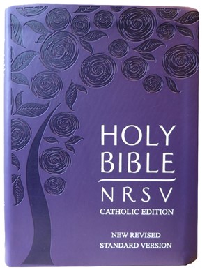 Holy Bible NRSV Catholic Edition Purple