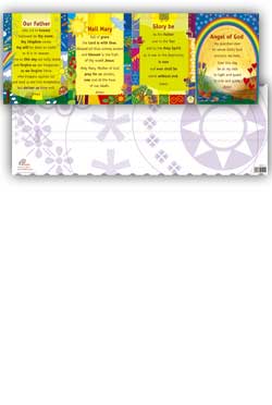 PrayerPosters Cards - pack of 10 concertina cards