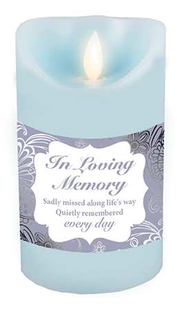 Candle 86644 Led Vanilla Scented Wax Loving Memory