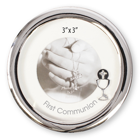 Photo Frame C46605 Communion Silver Metal