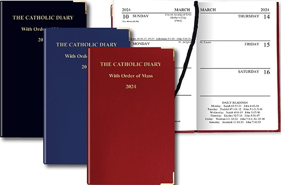 Diary 2024 CBC 4306 Gilt-edged with Mass