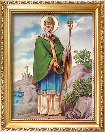 Picture 83286 St Patrick Framed