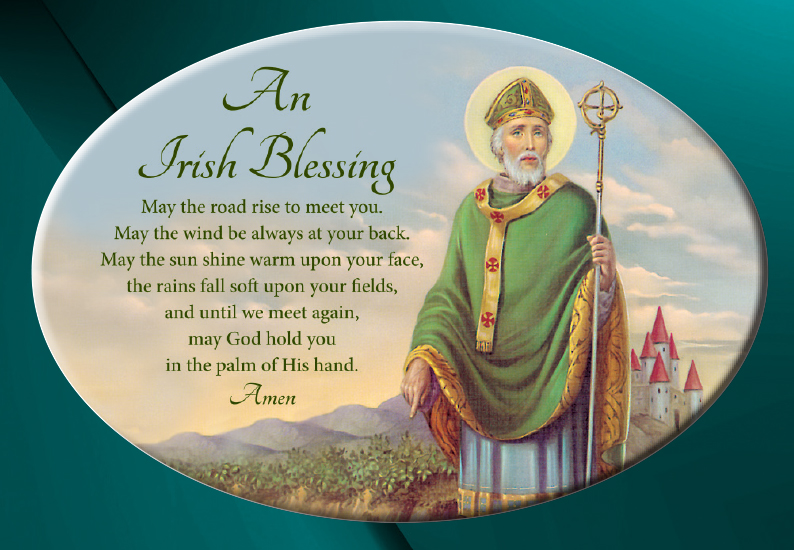 Plaque 38307 St Patrick