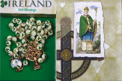Rosary 6278 Luminous Shamrock