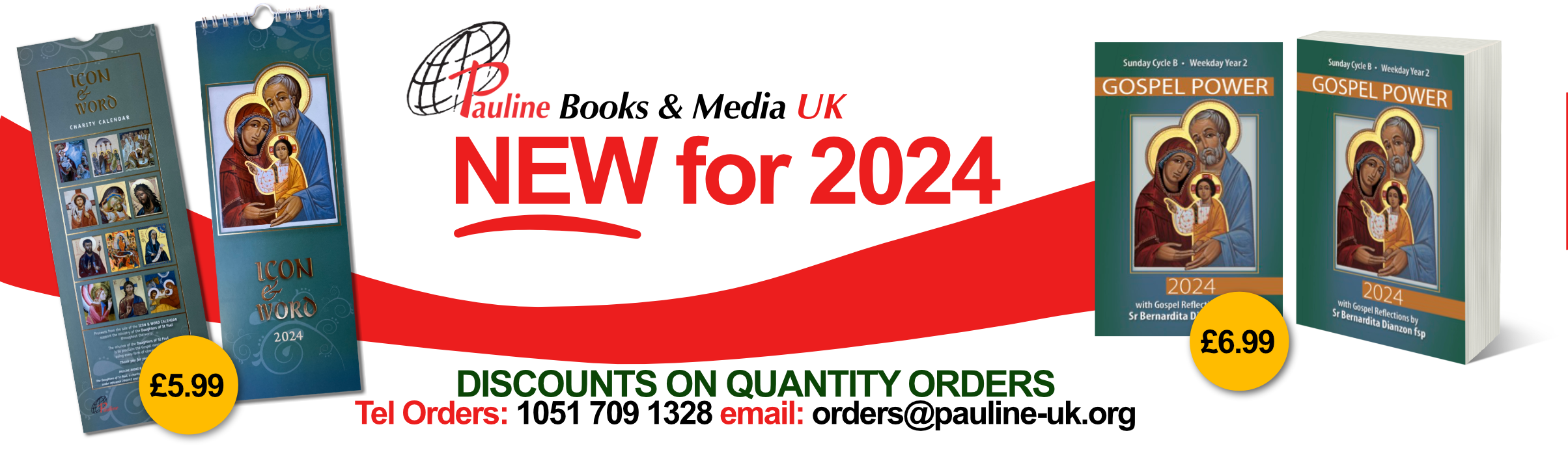 Calendars & Gospel Power 2024