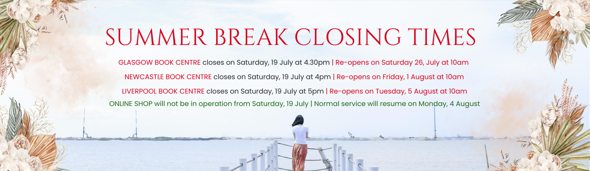Summer Closure 2025