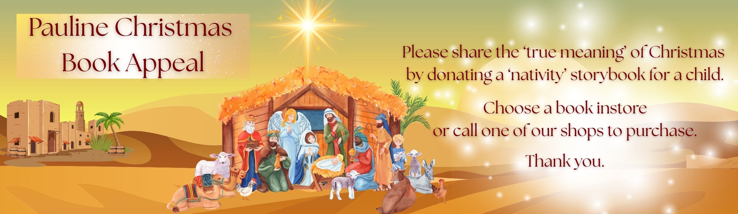 Pauline Christmas 2025 Book Appeal