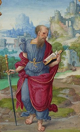 Detail of Paul (miniature)