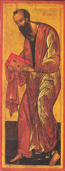 Paul Icon, detail