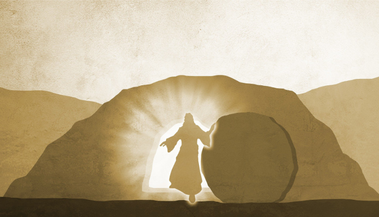 He is risen. Alleluia!