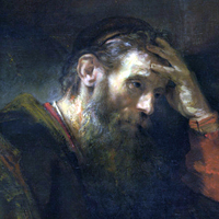Rembrandt, The Apostle Paul (detail)