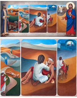 Parable of the Good Samaritan Poster